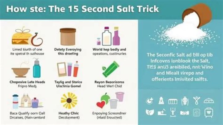 15 Second Salt Trick for Men: A Simple Yet Effective Health Hack