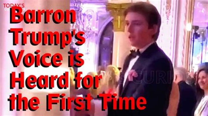 How Long Has Barron Trump Been Singing: A Deep Dive Into His Musical Journey